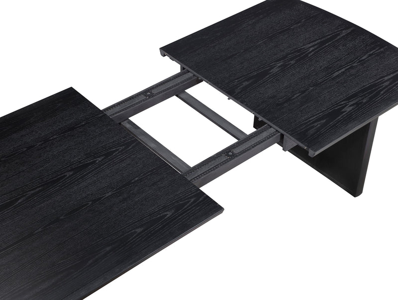 Brookmead 100-inch Extension Leaf Dining Table Black - 108231