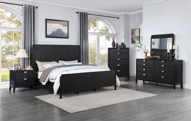 Brookmead 2-drawer Nightstand Black - 224712