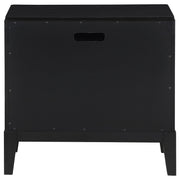 Brookmead 2-drawer Nightstand Black - 224712