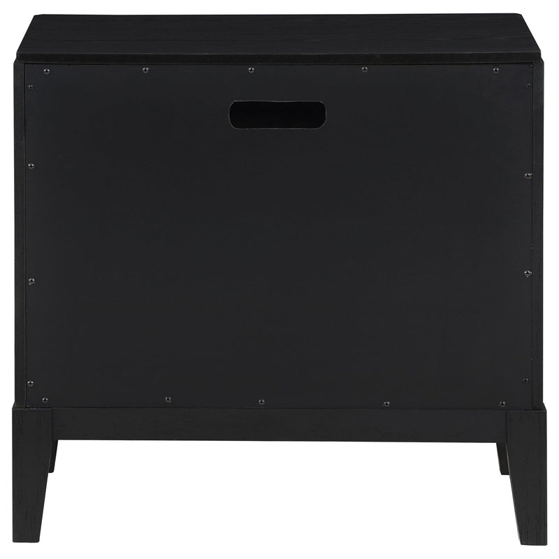 Brookmead 2-drawer Nightstand Black - 224712