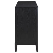 Brookmead 4-door Sideboard Buffet Storage Cabinet Black - 108235