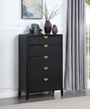 Brookmead 5-drawer Bedroom Chest Black - 224715