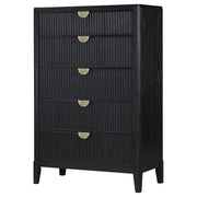 Brookmead 5-drawer Bedroom Chest Black - 224715