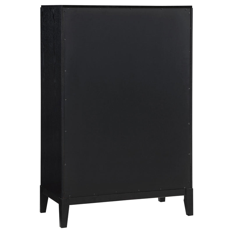 Brookmead 5-piece Eastern King Bedroom Set Black - 224711KE-S5