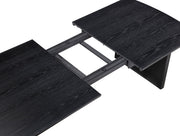 Brookmead 7-piece Extension Leaf Dining Table Set Black - 108231-S7A