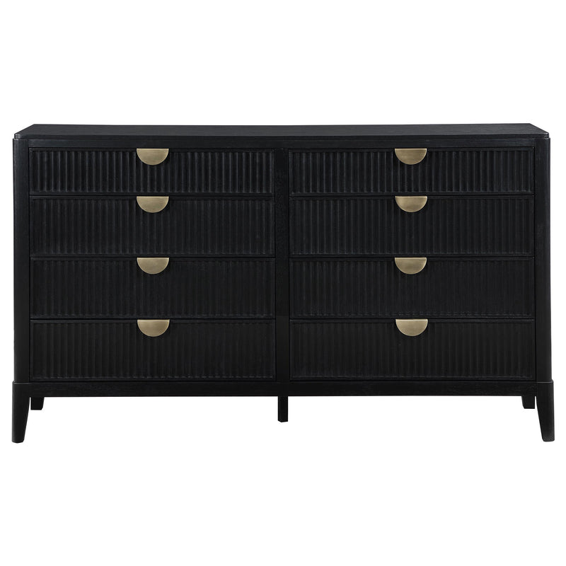 Brookmead 8-drawer Dresser Black - 224713