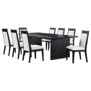 Brookmead 9-piece Extension Leaf Dining Table Set Black - 108231-S9A