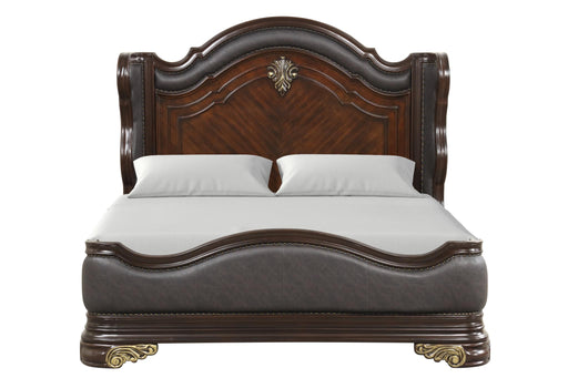 Brooks - Brown Upholstered King Bed - B230-K-Bed