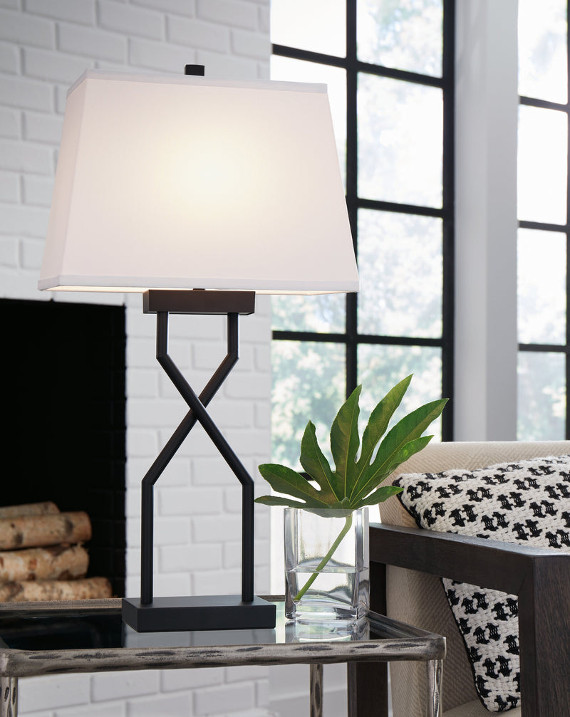 Brookthrone Table Lamp (Set of 2) - Gate FurnitureTable Lamp