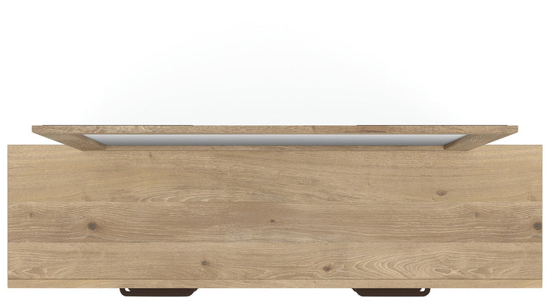 Brozmont Full Panel Platform Bed, Dresser and Mirror - B1045B11