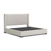 Brozmont Oatmeal King Upholstered Storage Bed - B1045B14