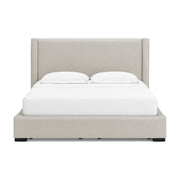 Brozmont Oatmeal King Upholstered Storage Bed - B1045B14