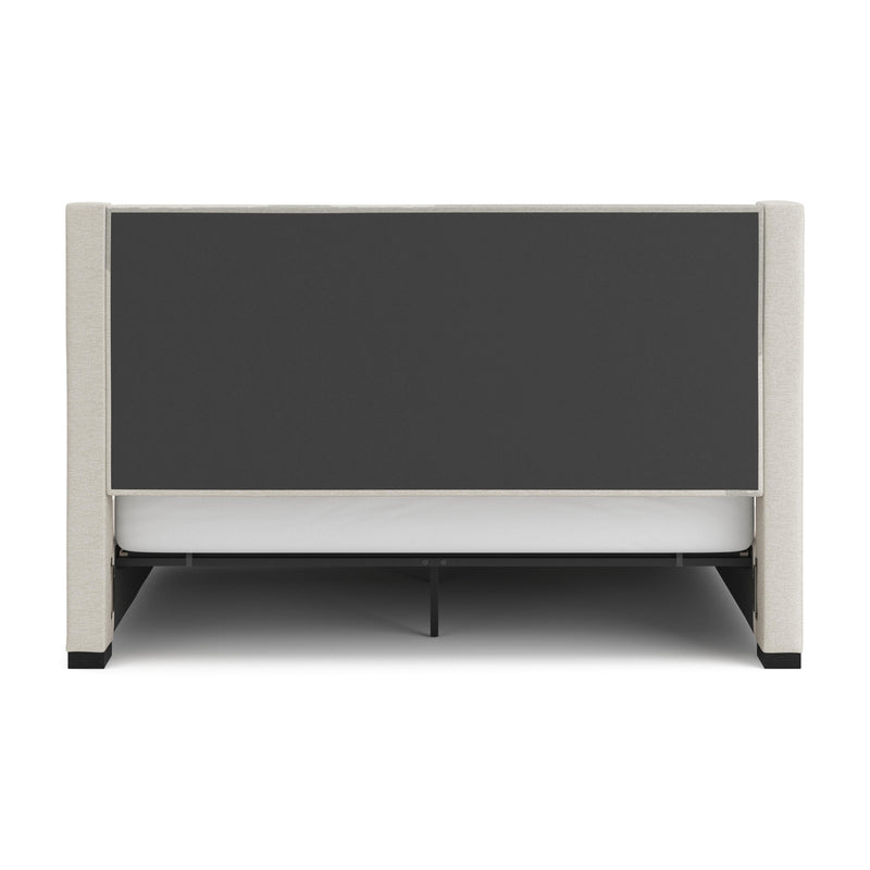Brozmont Oatmeal King Upholstered Storage Bed - B1045B14