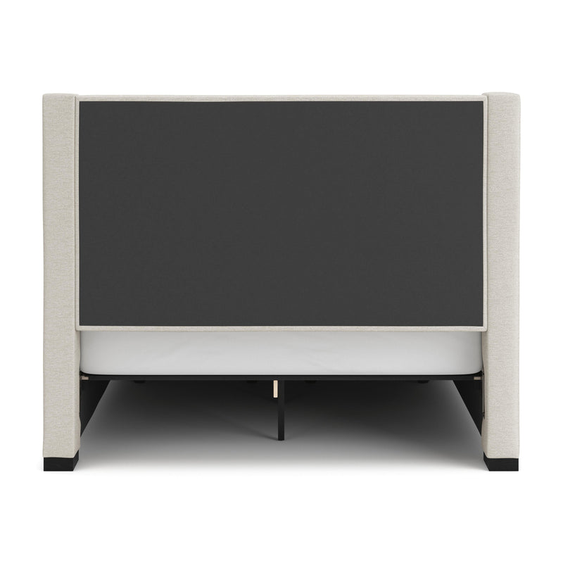 Brozmont Oatmeal Queen Upholstered Storage Bed - B1045B12