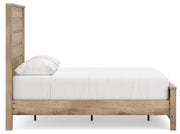 Brozmont Tan Full Panel Platform Bed - B1045B10