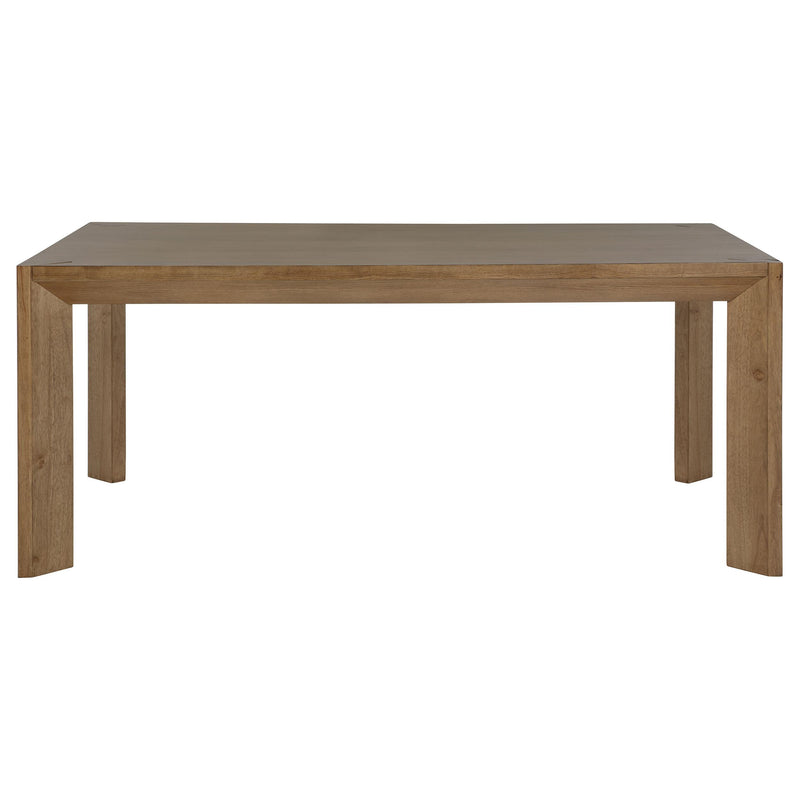 Bruner 5-piece 72-inch Rectangular Dining Set Natural Brown - 109101-S5