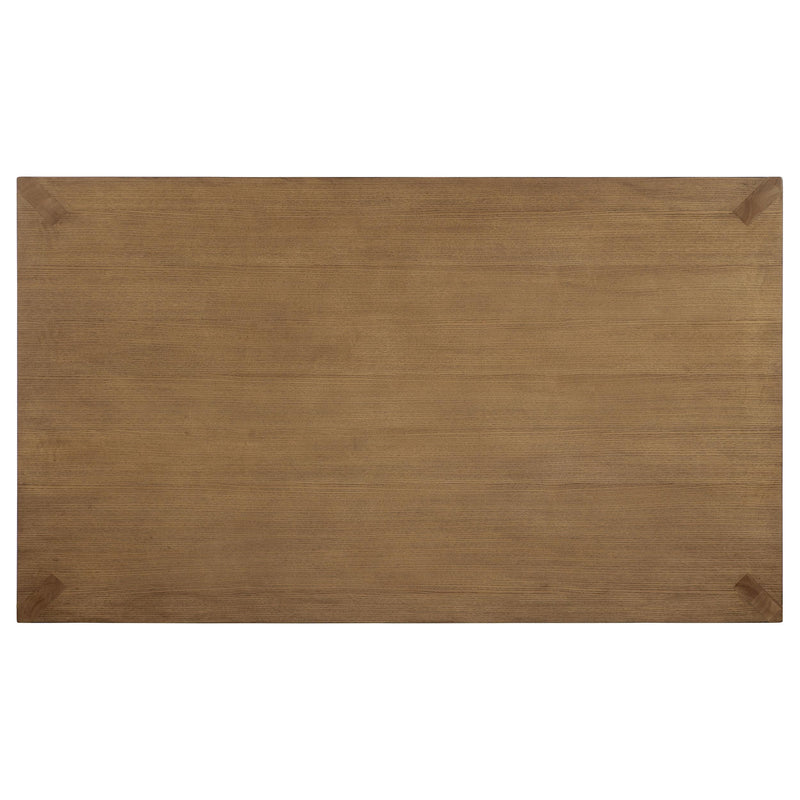 Bruner 7-piece 72-inch Rectangular Dining Set Natural Brown - 109101-S7