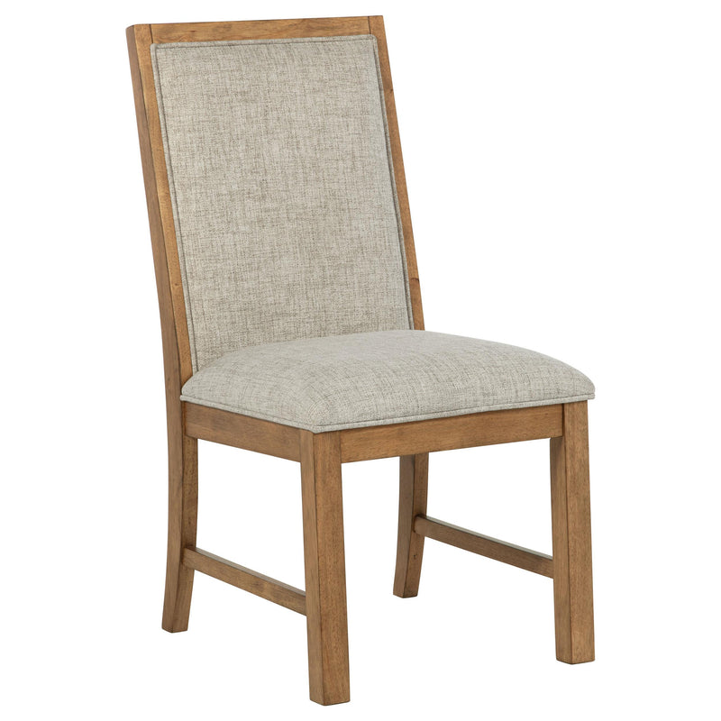 Bruner 7-piece 72-inch Rectangular Dining Set Natural Brown - 109101-S7