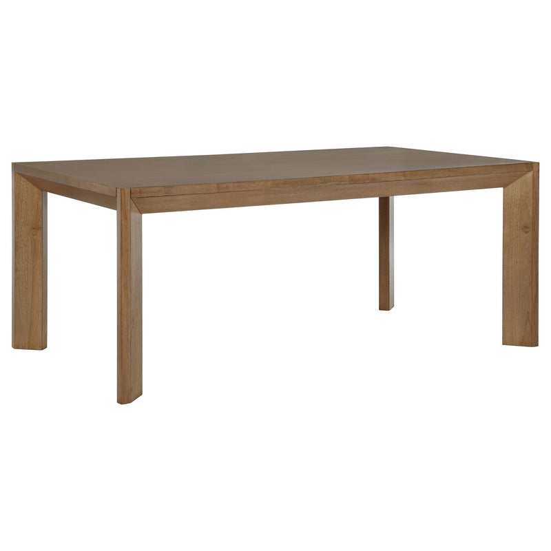 Bruner 72-inch Rectangular Wood Dining Table Natural Brown - 109101