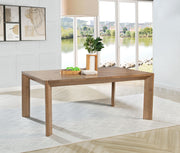 Bruner 72-inch Rectangular Wood Dining Table Natural Brown - 109101