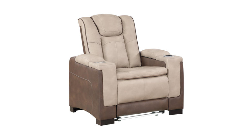 Bruno Recliner Brown - Bruno Recliner Brown