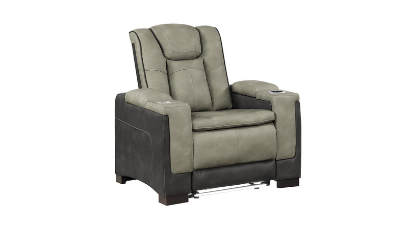 Bruno Recliner Gray - Bruno Recliner Gray