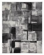 Brycebourne Black/Cream/Gray Medium Rug - Gate FurnitureRug Medium