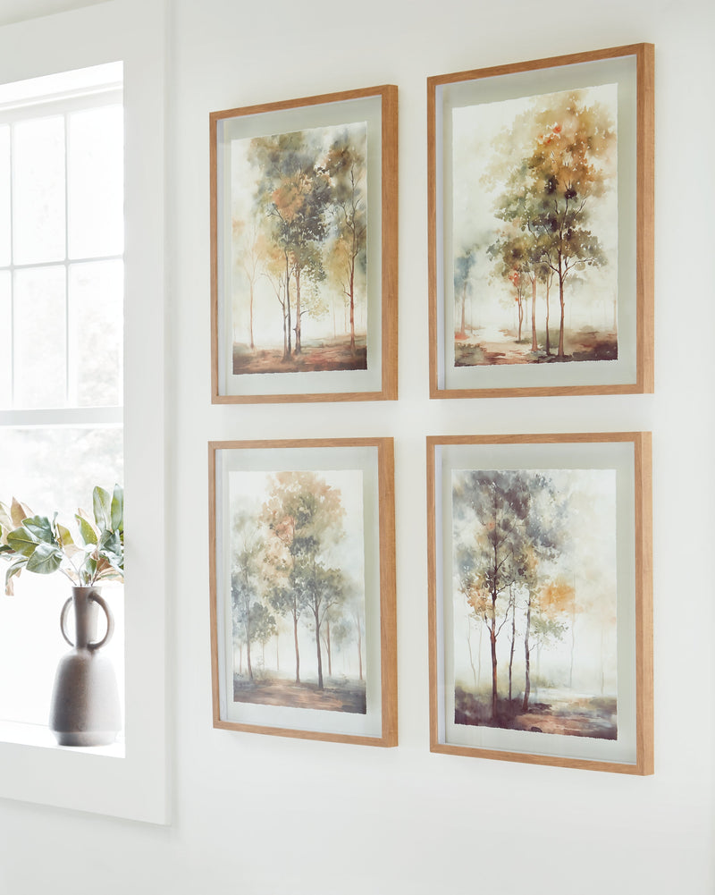 Bryneford Multi Wall Art (Set of 4) - A8000411
