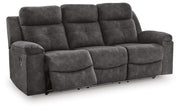 Brysonview Charcoal Reclining Sofa - 6360588