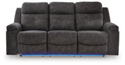 Brysonview Charcoal Reclining Sofa - 6360588