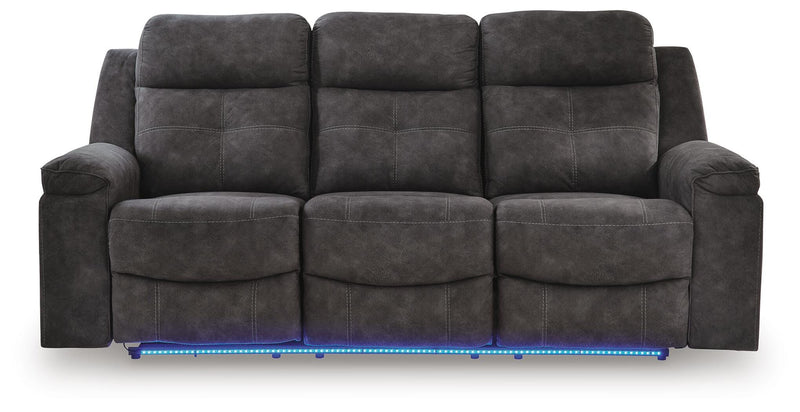 Brysonview Charcoal Reclining Sofa - 6360588
