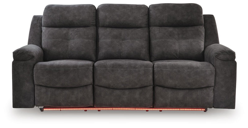 Brysonview Charcoal Reclining Sofa - 6360588