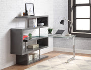 Buck II Writing Desk W/Bookshelf - 93181