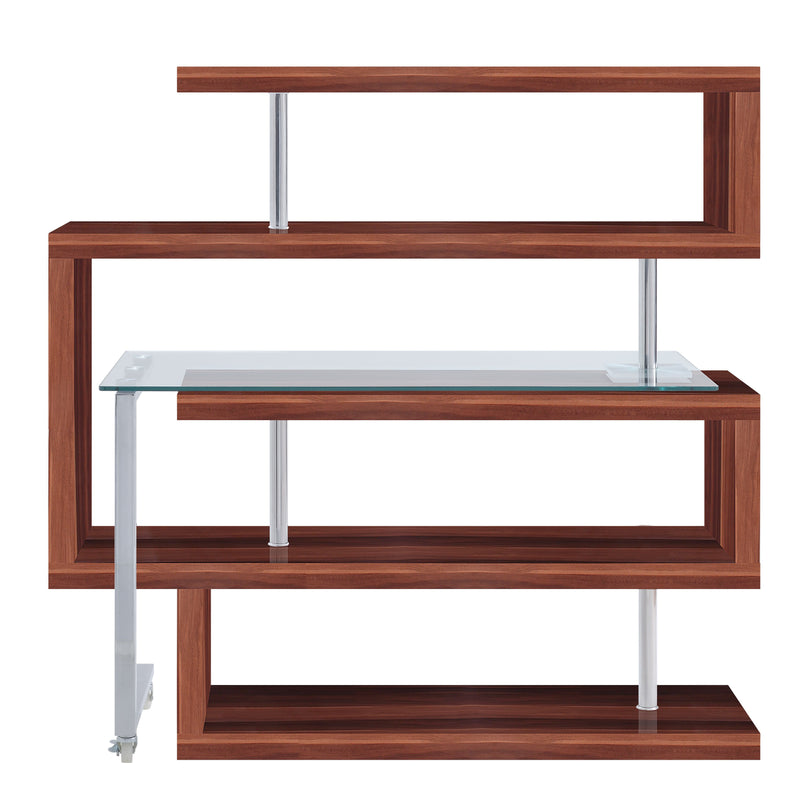 Buck II Writing Desk W/Bookshelf - 93183