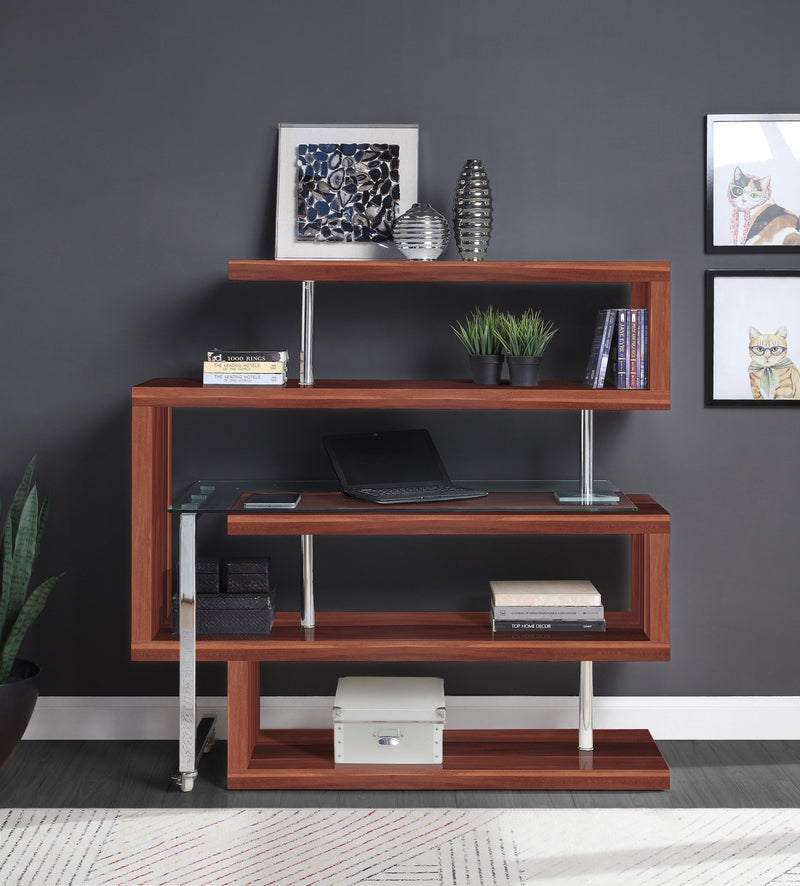 Buck II Writing Desk W/Bookshelf - 93183