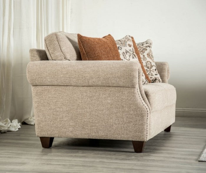 Buckhurst Taupe Sofa - FM61110TP-SF