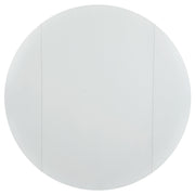 Bucknell 3-piece Round Drop Leaf Dining Table Set White - 130005WHT