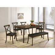 Buhl Burnished Oak/Espresso Dining Table - CM3148T
