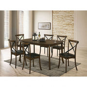 Buhl Burnished Oak/Espresso Dining Table - CM3148T