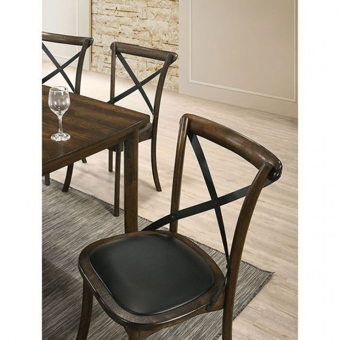Buhl Burnished Oak/Espresso Dining Table - CM3148T