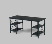 Buket Study Desk in Black - 790-BUK-SD-BLC