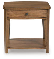 Burkbyer Brown End Table - T513-3
