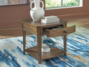 Burkbyer Brown End Table - T513-3