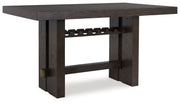 Burkhaus Dark Brown Counter Height Dining Table - D984-32