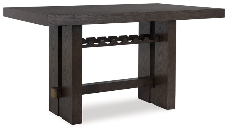 Burkhaus Dark Brown Counter Height Dining Table - D984-32