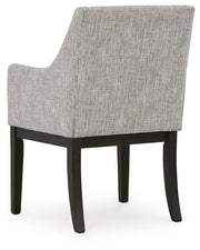 Burkhaus Dark Brown Dining Arm Chair (Set of 2) - D984-01AX2