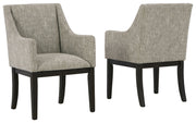Burkhaus Dining Arm Chair (Set of 2) - Gate FurnitureDining Chair