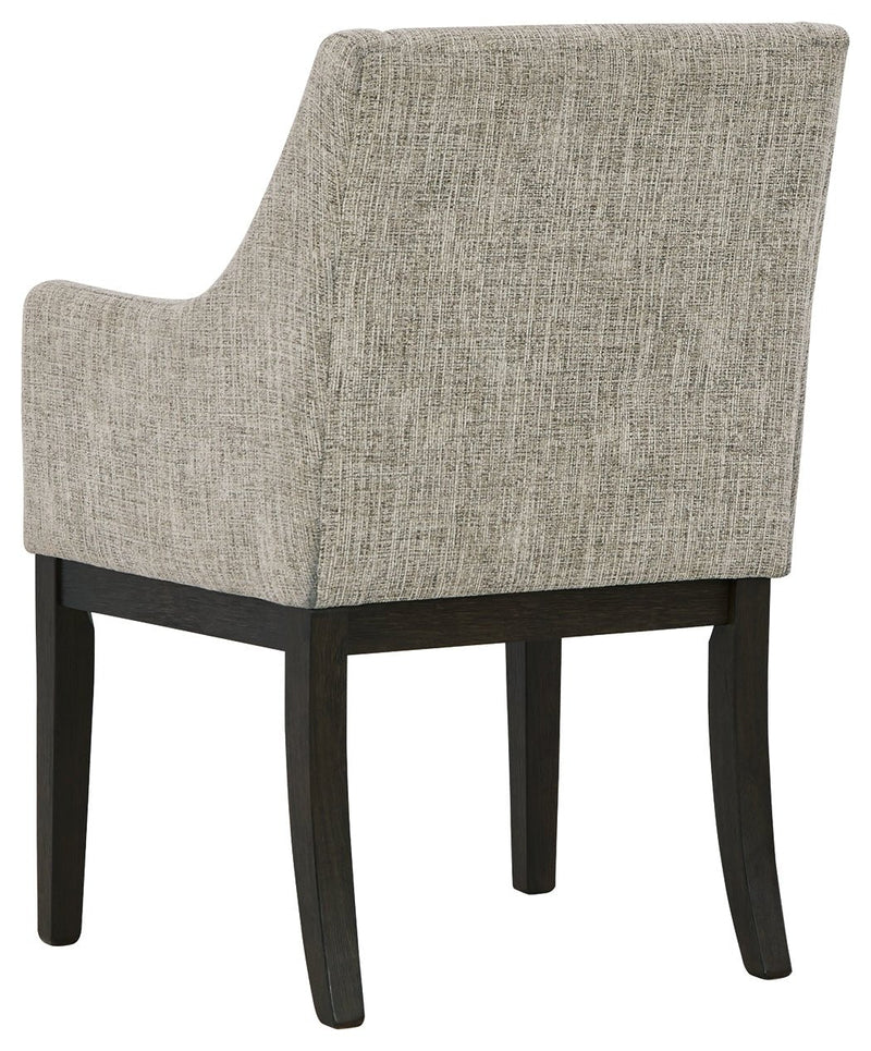 Burkhaus Dining Arm Chair (Set of 2) - Gate FurnitureDining Chair