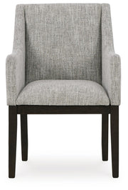 Burkhaus Dining Table and 6 Chairs in Dark Brown - PKG023626