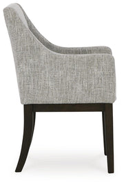 Burkhaus Dining Table and 6 Chairs in Dark Brown - PKG023626